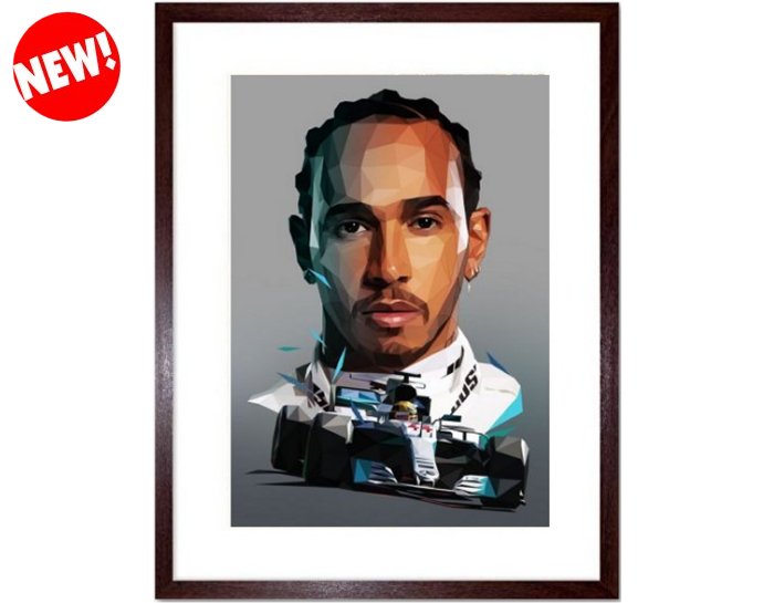 F1 Icons Framed Prints